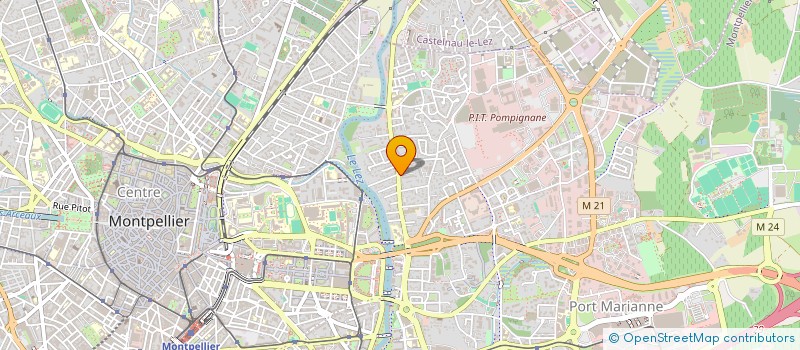 localisation de l'entreprise MADAME ANTOINETTE GIOIOSA à MONTPELLIER
