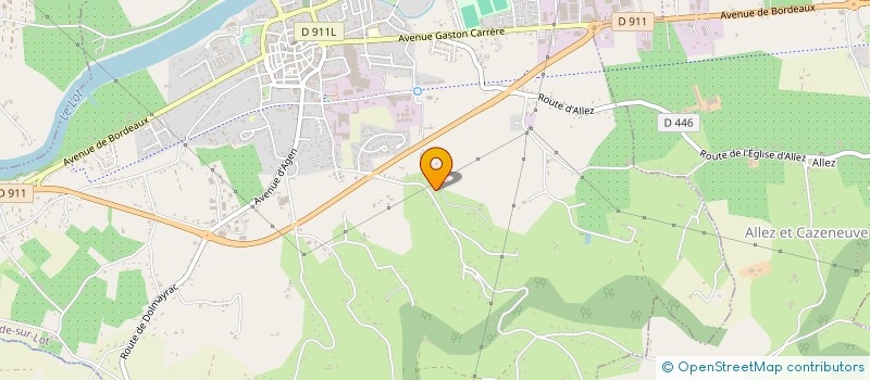 localisation de l'entreprise MADAME ANTOINETTE GOLLIEZ  LE TEMPLE-SUR-LOT