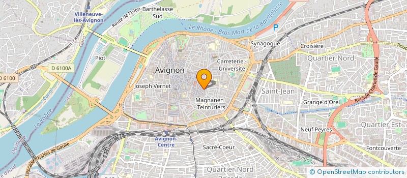 localisation de l'entreprise MADAME ANTOINETTE GUISE  AVIGNON