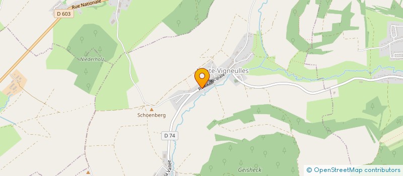 localisation de l'entreprise MADAME ANTOINETTE HILLENBLINK  HAUTE-VIGNEULLES