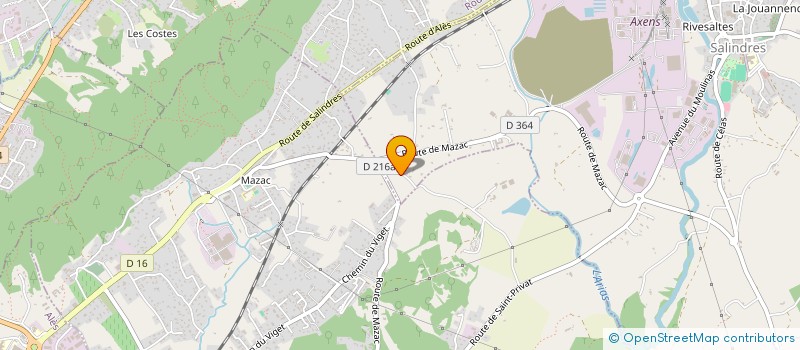 localisation de l'entreprise MADAME ANTOINETTE KARL  SAINT-CHRISTOL-LEZ-ALES