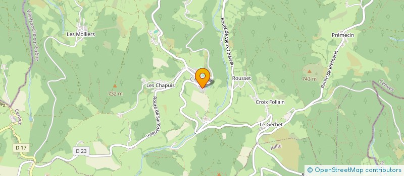 localisation de l'entreprise MADAME ANTOINETTE KUHNE  JULLIE