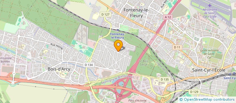 localisation de l'entreprise MADAME ANTOINETTE LAFLEUR  BOIS-D'ARCY