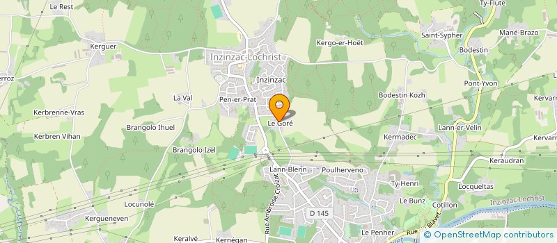 localisation de l'entreprise MADAME ANTOINETTE LE PICHON à INZINZAC-LOCHRIST