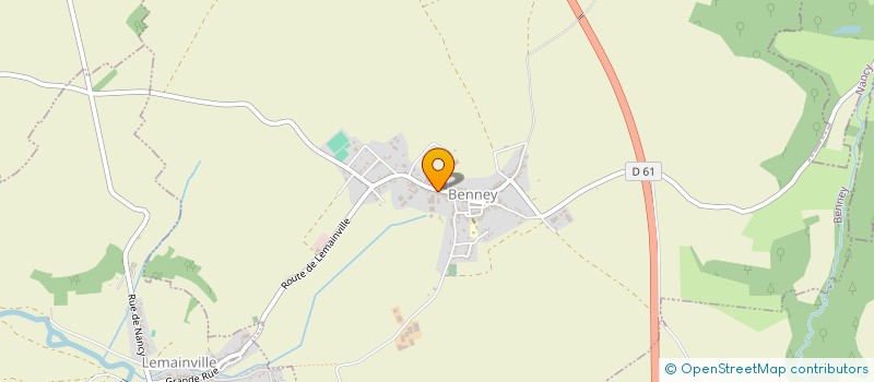 localisation de l'entreprise MADAME ANTOINETTE MAST  BENNEY