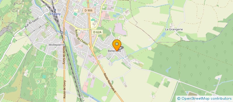 localisation de l'entreprise MADAME ANTOINETTE MEPLIN  CHAGNY