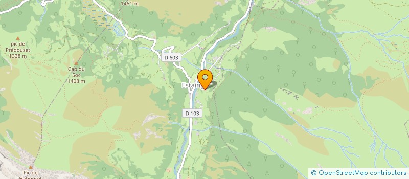 localisation de l'entreprise MADAME ANTOINETTE MERCADIER  ESTAING