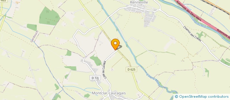 localisation de l'entreprise MADAME ANTOINETTE MEYZIE à MONTCLAR-LAURAGAIS
