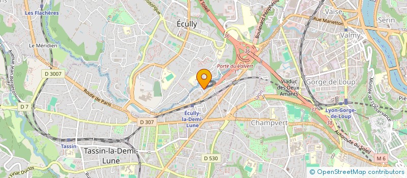 localisation de l'entreprise MADAME ANTOINETTE MOLINA  TASSIN-LA-DEMI-LUNE