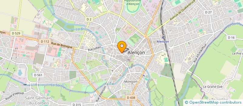 localisation de l'entreprise MADAME ANTOINETTE NGUETSA à ALENCON