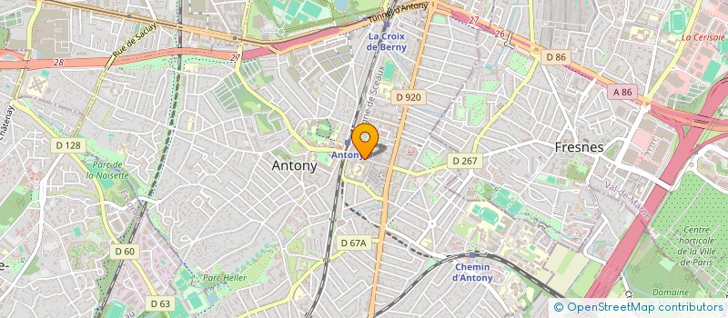 localisation de l'entreprise MADAME ANTOINETTE NKOLLO à ANTONY