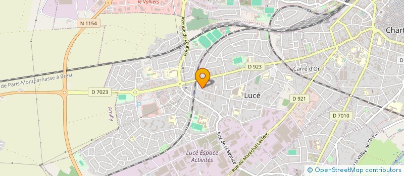 localisation de l'entreprise MADAME ANTOINETTE NOCENTE à LUCE