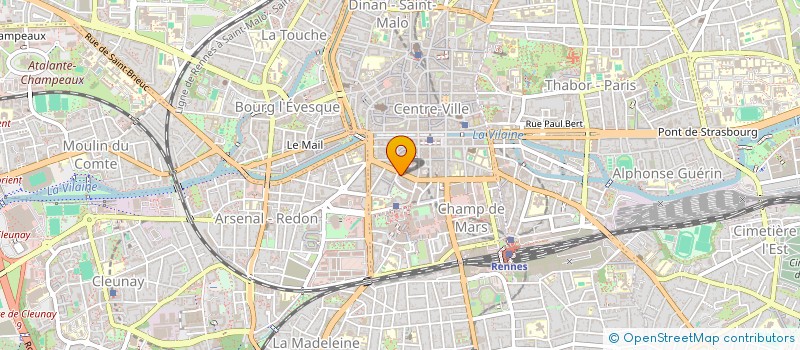 localisation de l'entreprise MADAME ANTOINETTE PARRAU  RENNES