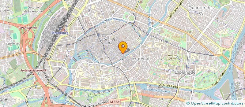 localisation de l'entreprise MADAME ANTOINETTE PFLIMLIN à STRASBOURG