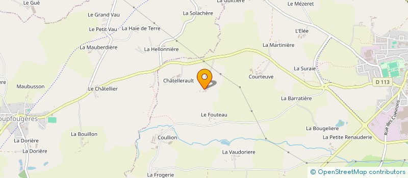 localisation de l'entreprise MADAME ANTOINETTE PINSON à VILLAINES-LA-JUHEL