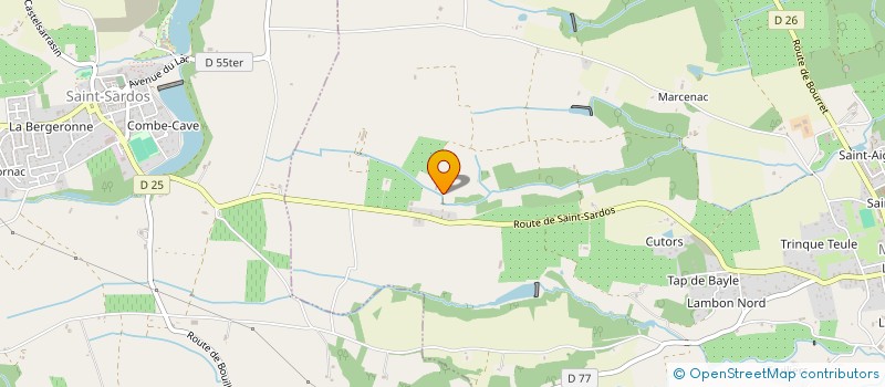 localisation de l'entreprise MADAME ANTOINETTE QUILLOT  MAS-GRENIER