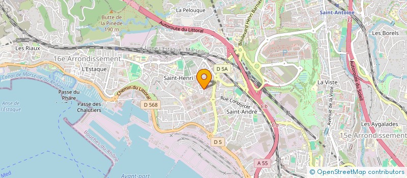 localisation de l'entreprise MADAME ANTOINETTE RAMIREZ à MARSEILLE