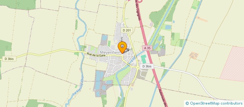 localisation de l'entreprise MADAME ANTOINETTE RIGEL à MEYENHEIM