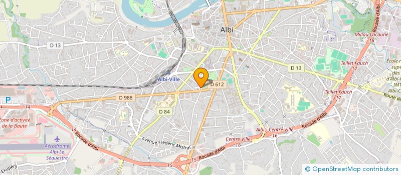 localisation de l'entreprise MADAME ANTOINETTE ROBERT à ALBI