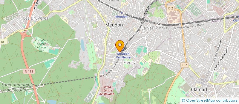 localisation de l'entreprise MADAME ANTOINETTE ROCHE à MEUDON