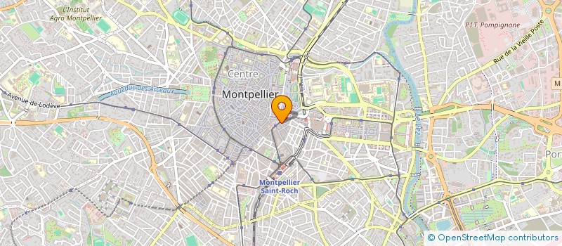 localisation de l'entreprise MADAME ANTOINETTE RUIZ à MONTPELLIER