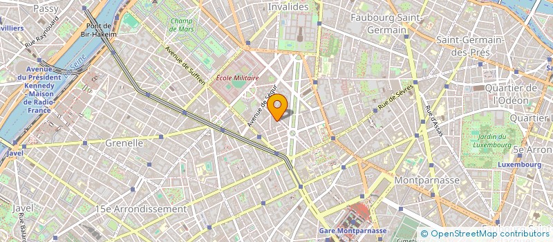 localisation de l'entreprise MADAME ANTOINETTE SCHEURER  PARIS