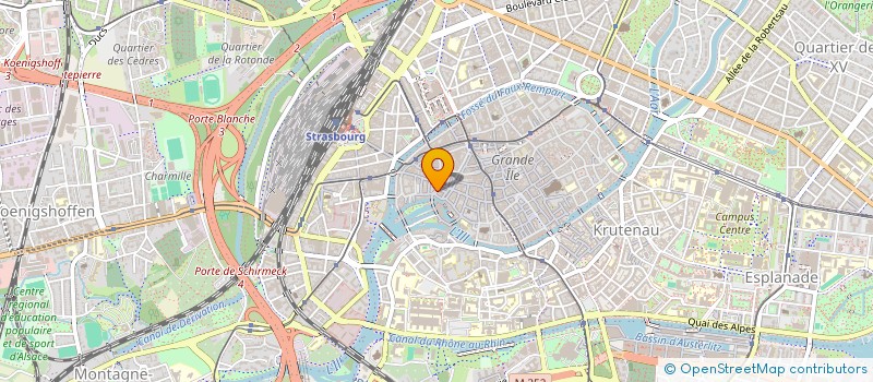 localisation de l'entreprise MADAME ANTOINETTE STAB  STRASBOURG