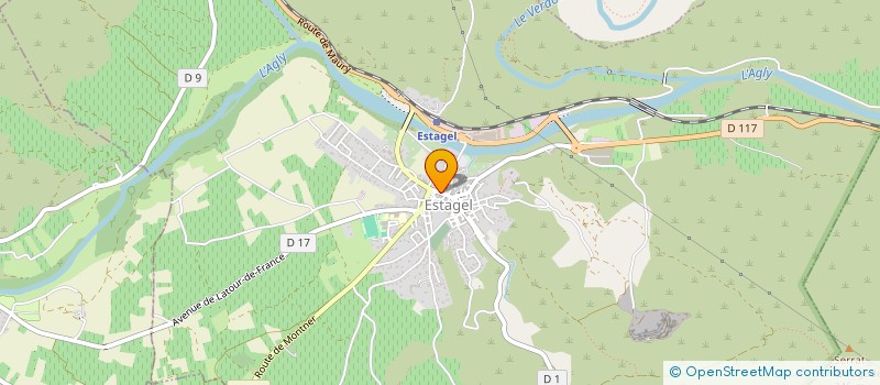 localisation de l'entreprise MADAME ANTOINETTE SUCARRATS  ESTAGEL