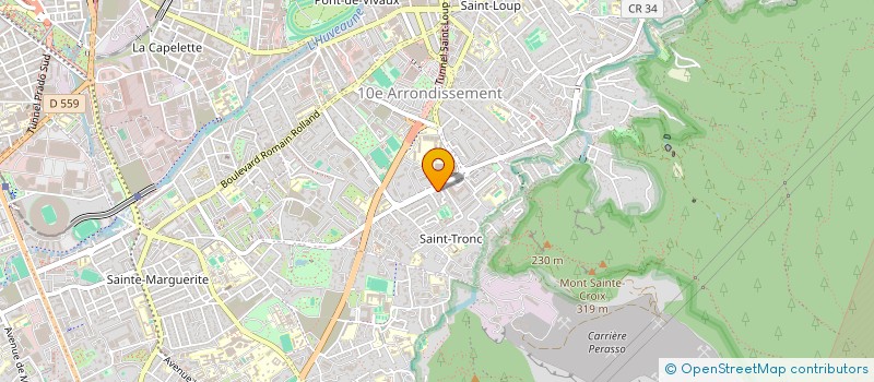 localisation de l'entreprise MADAME ANTOINETTE TEDESCO  MARSEILLE