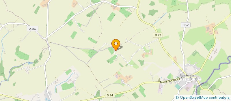 localisation de l'entreprise MADAME ANTOINETTE TRUFFAULT à JUVIGNY VAL D'ANDAINE