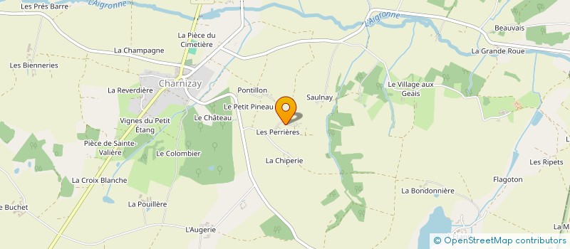 localisation de l'entreprise MADAME ANTOINETTE VERVEEN  CHARNIZAY