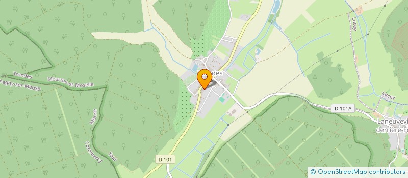 localisation de l'entreprise MADAME ANTOINETTE VIGNERON  FOUG