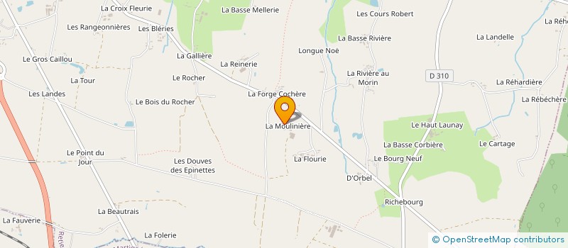 localisation de l'entreprise MADAME ANTOINETTE VISSET  RETIERS