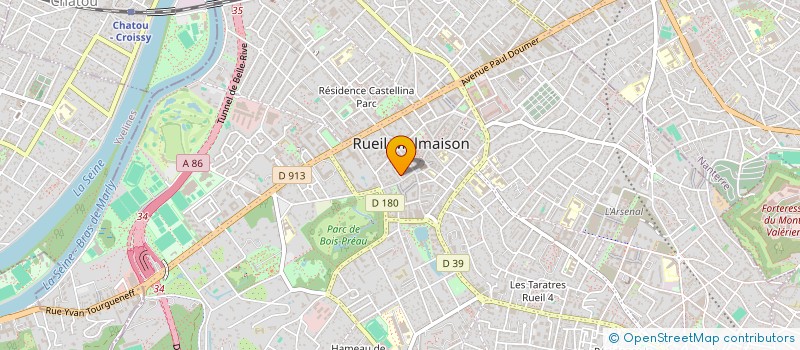 localisation de l'entreprise MADAME ANTOINETTE VITALE à RUEIL-MALMAISON