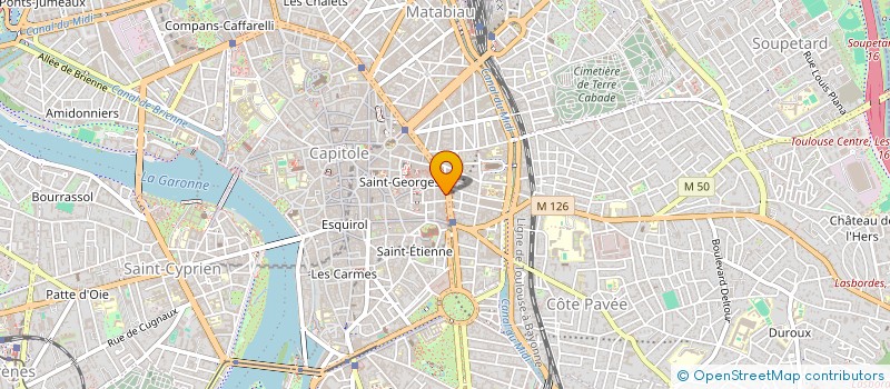 localisation de l'entreprise MADAME ANTOINETTE ZEBE MVOGO  TOULOUSE