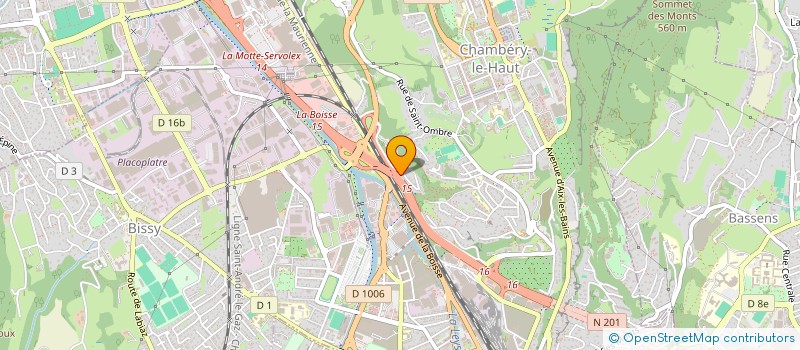 localisation de l'entreprise MADAME ANTOINETTE ZICCARELLI  CHAMBERY