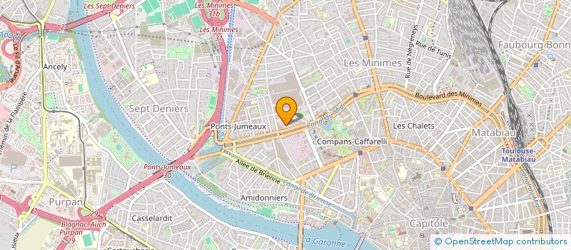 localisation de l'entreprise MADAME ANTONELA OVATI  TOULOUSE
