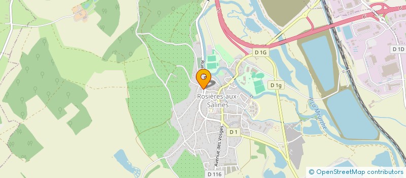 localisation de l'entreprise MADAME ANTONELLA BARBERI  ROSIERES-AUX-SALINES