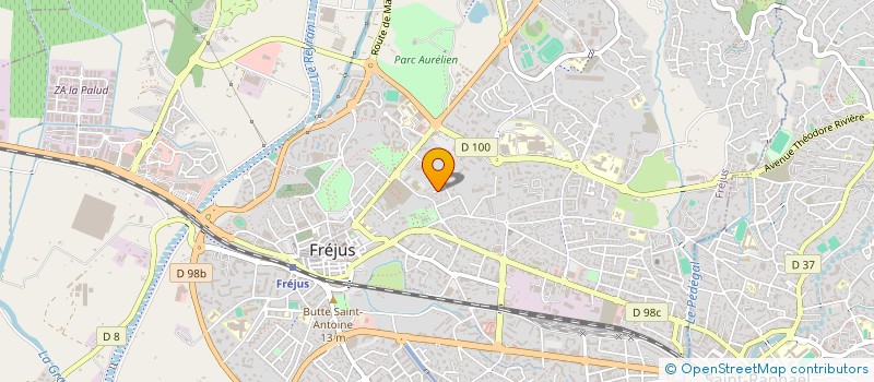 localisation de l'entreprise MADAME ANTONELLA BORTOLUS à FREJUS