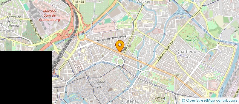 localisation de l'entreprise MADAME ANTONELLA CAGNOLATI à STRASBOURG