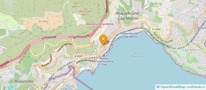 localisation de l'entreprise MADAME ANTONELLA CURADI à ROQUEBRUNE-CAP-MARTIN