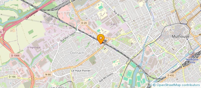 localisation de l'entreprise MADAME ANTONELLA DE PIZZO  MULHOUSE