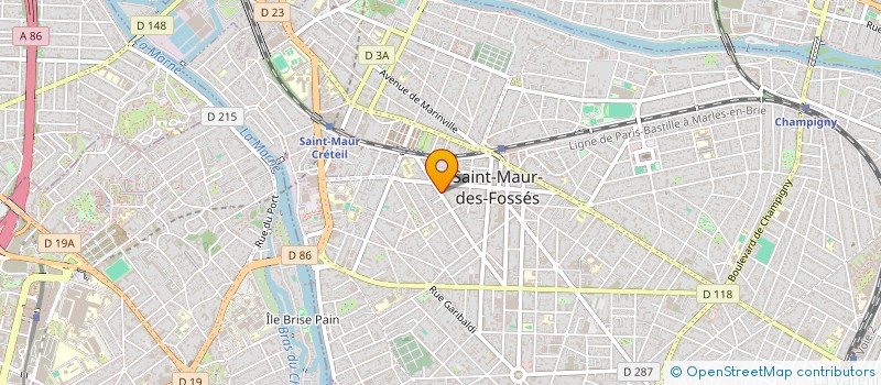 localisation de l'entreprise MADAME ANTONELLA GIOL à SAINT-MAUR-DES-FOSSES