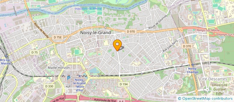 localisation de l'entreprise MADAME ANTONELLA MALOBERTI à NOISY-LE-GRAND