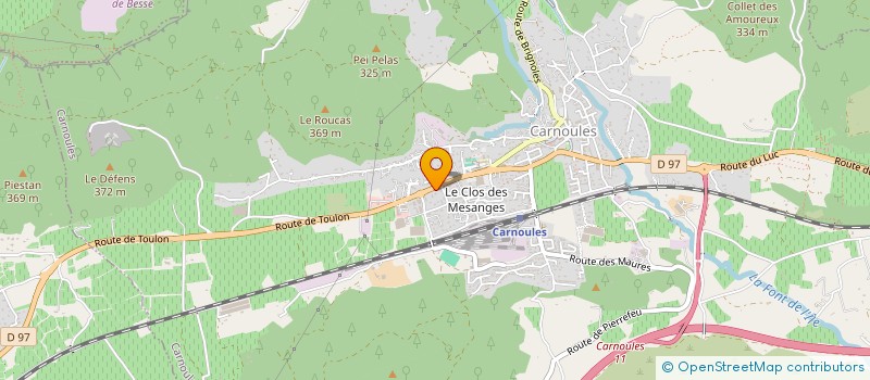 localisation de l'entreprise MADAME ANTONELLA MOYA  CARNOULES