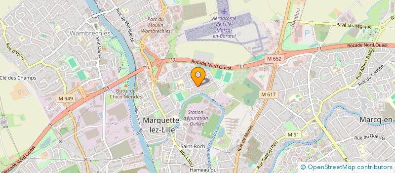 localisation de l'entreprise MADAME ANTONELLA RUCCIO à MARQUETTE-LEZ-LILLE