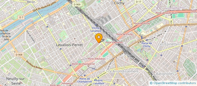localisation de l'entreprise MADAME ANTONELLA SOLIDORO à LEVALLOIS-PERRET