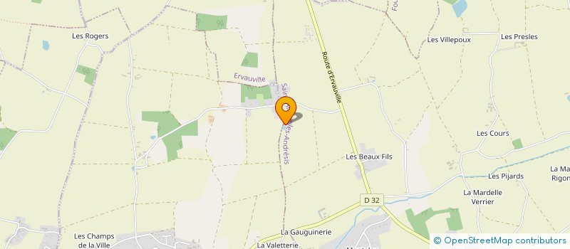 localisation de l'entreprise MADAME ANTONIA ANGEVIN à COURTEMAUX