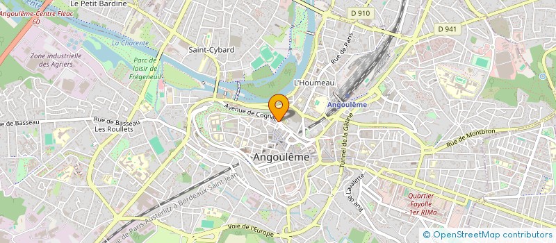 localisation de l'entreprise MADAME ANTONIA BANADOS à ANGOULEME
