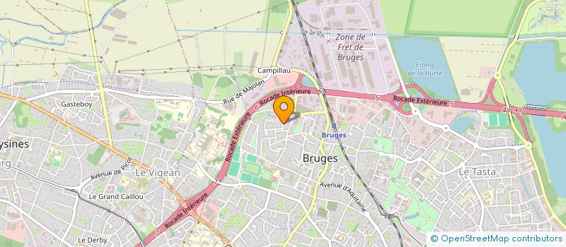 localisation de l'entreprise MADAME ANTONIA CEPAS  BRUGES